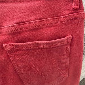 Mother Denim The Insider Crop Step Fray